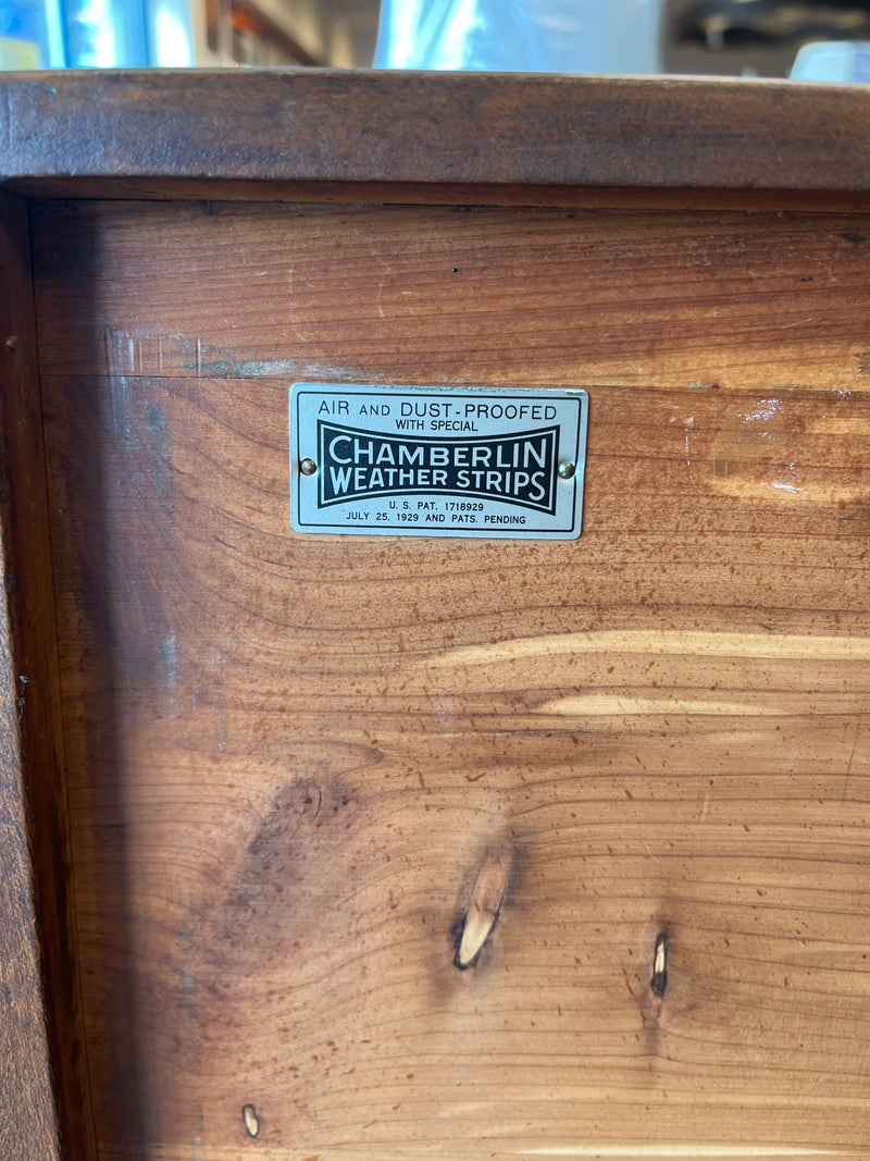 Carved Cedar Chest