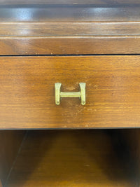 Vintage Rose Wood Nightstand and Single Drawer