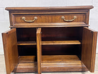 Drexel Flip Top Extendable Bar Cabinet
