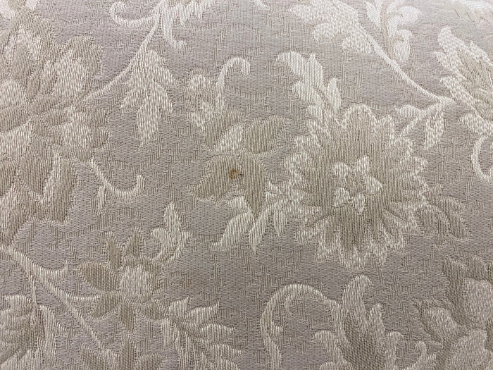 Traditional Cream Floral Loveseat