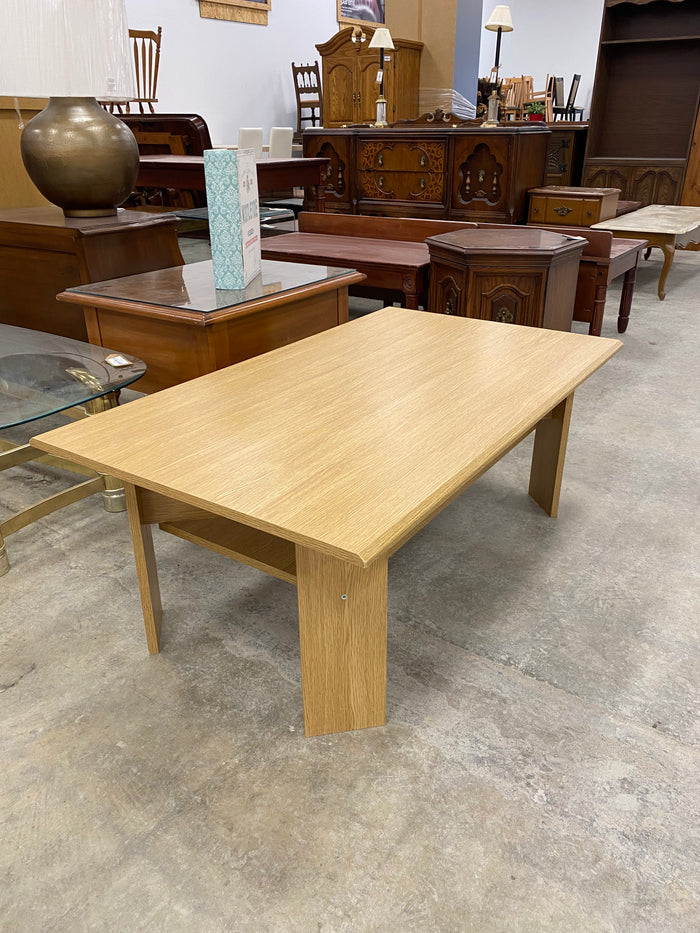 Oak Rectangular Coffee Table