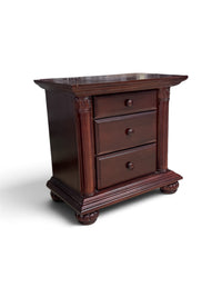 Baby Cache' Traditional 3 Drawer Oversized Nightstand