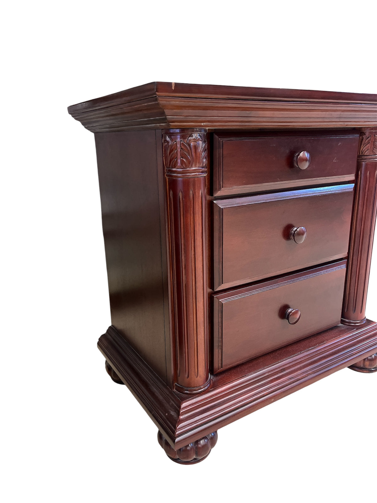 Baby Cache' Traditional 3 Drawer Oversized Nightstand
