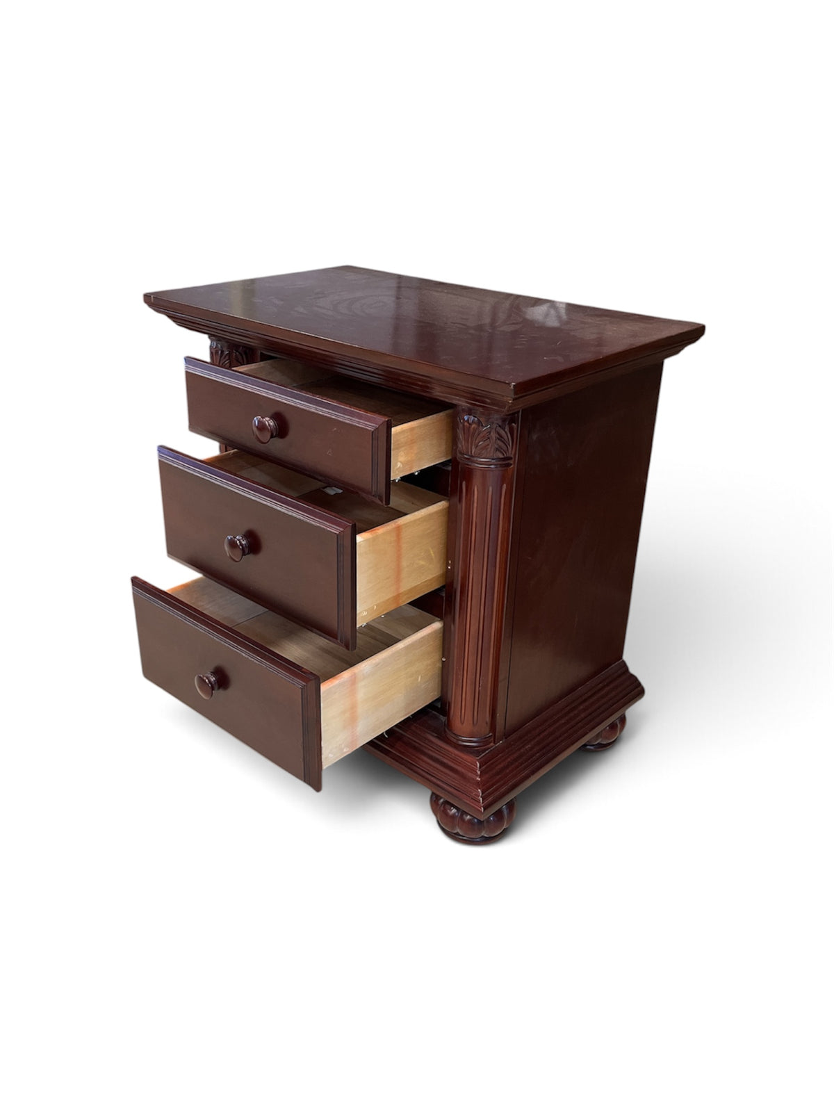 Baby Cache' Traditional 3 Drawer Oversized Nightstand