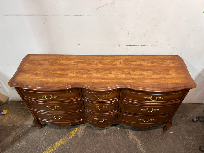 Vintage Charm - French Provincial Dresser With Mirror