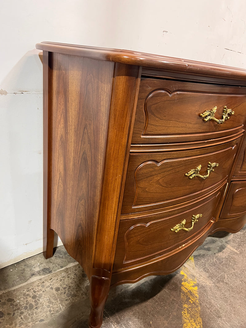Vintage Charm - French Provincial Dresser With Mirror
