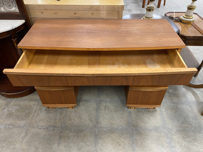 Vintage Mid-Century Double Pedestal Desk