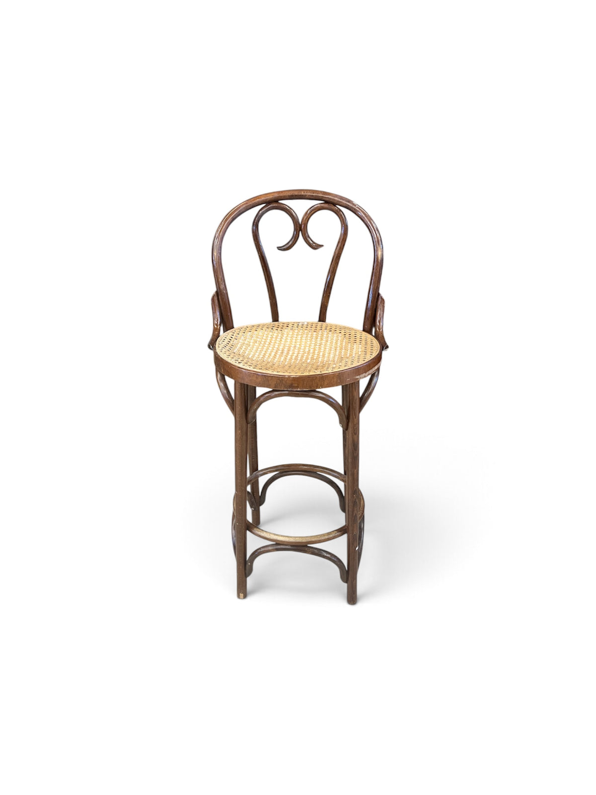Cane Seat and Bentwood Open Back Chair