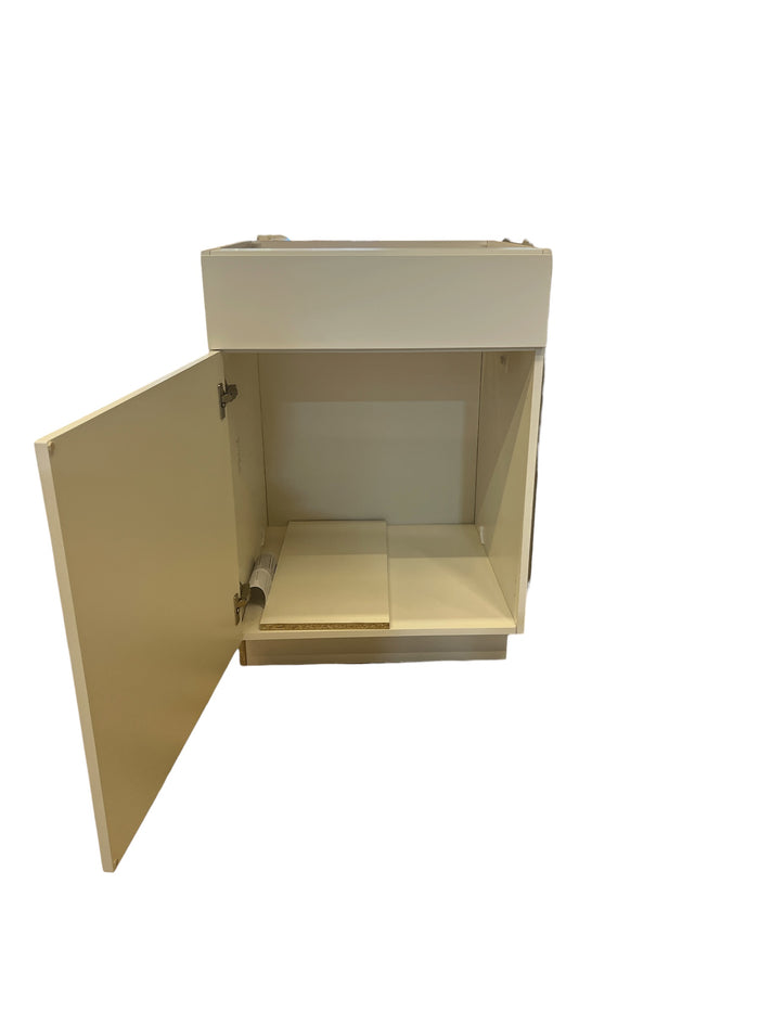 Hampton Bay Edson 24 in. W Assembled Base Cabinet  in White