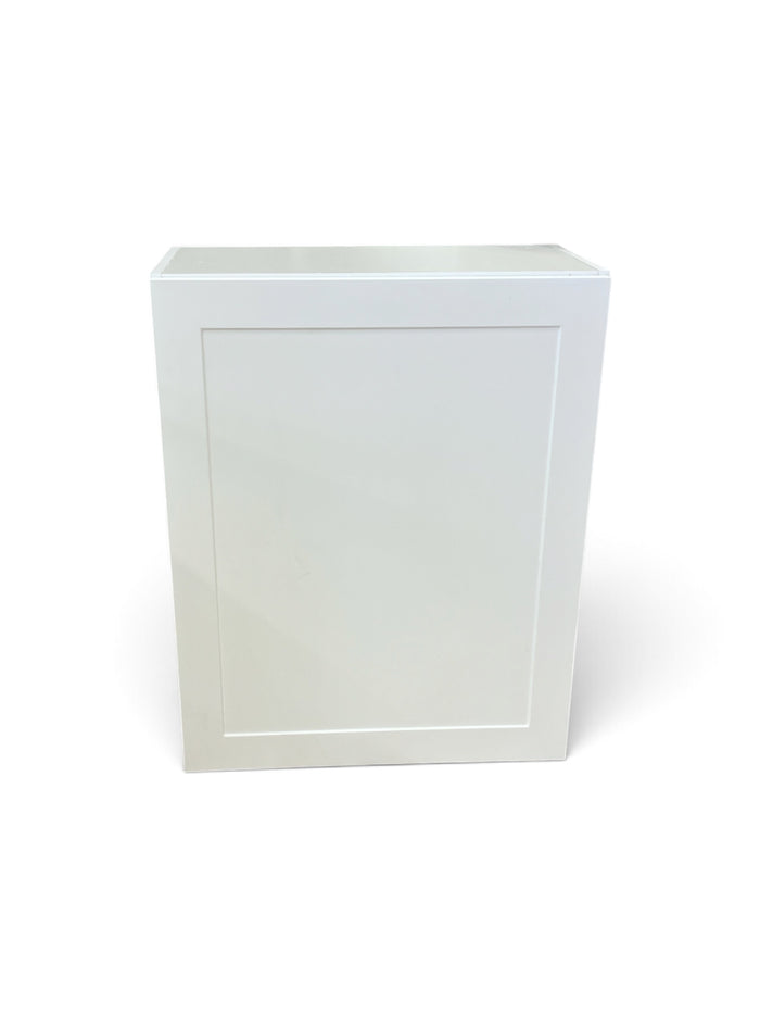 Hampton Bay Edson 24 in. W Assembled Wall Cabinet  in White