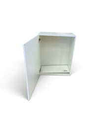 Hampton Bay Edson 24 in. W Assembled Wall Cabinet  in White