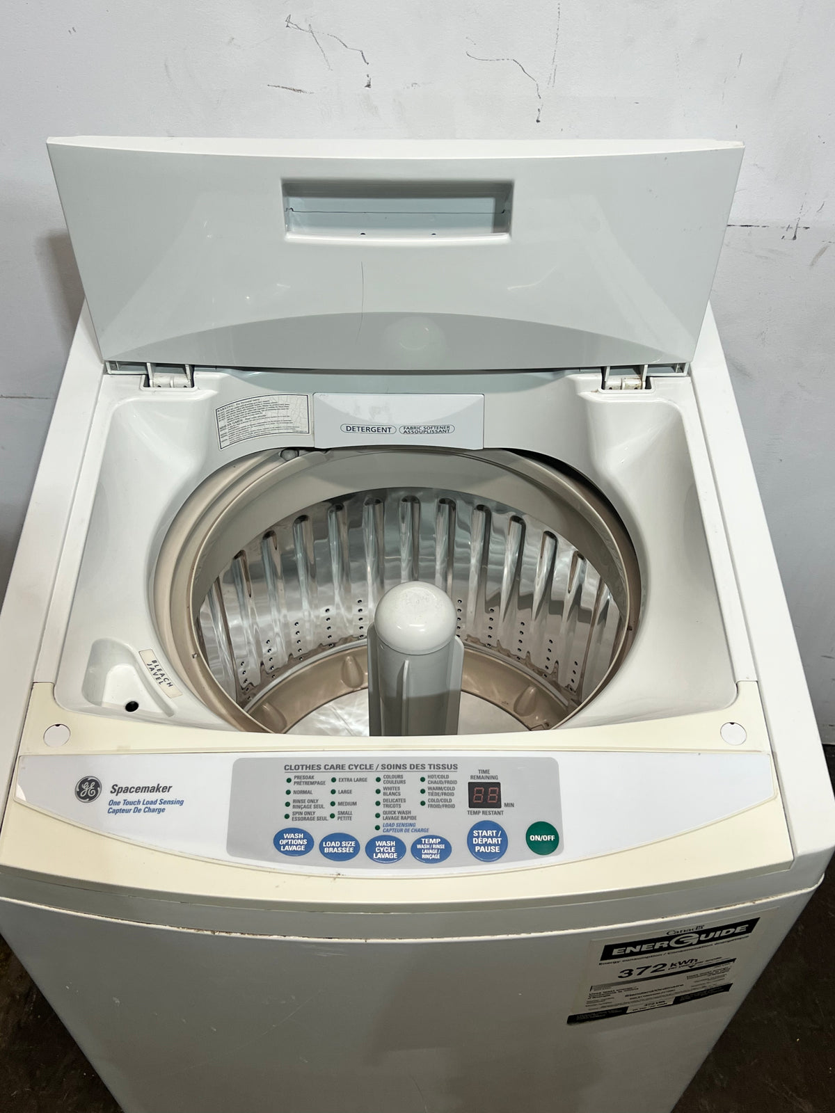 GE Spacemaker Top Load Washer
