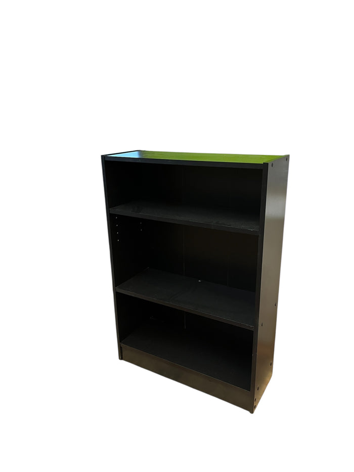 Black Bookshelf With 3 Shelves