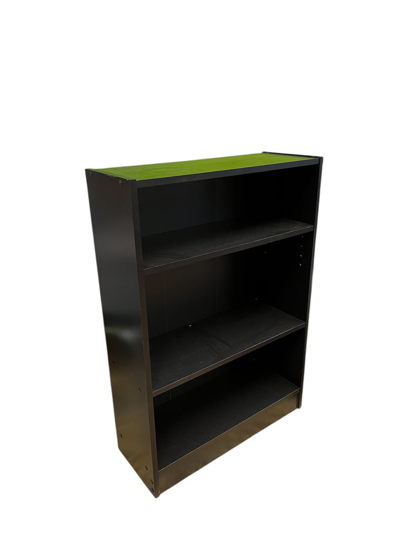 Black Bookshelf With 3 Shelves