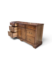 Kroehler Traditional Solid Wood Buffet Cabinet