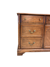 Kroehler Traditional Solid Wood Buffet Cabinet