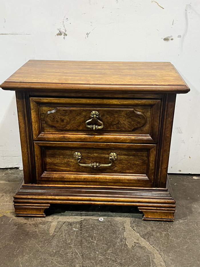 Vintage 2-Door Nightstand