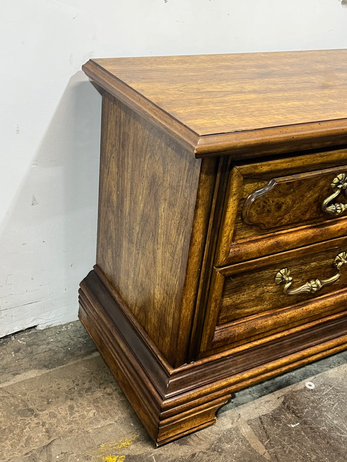 Vintage 2-Door Nightstand