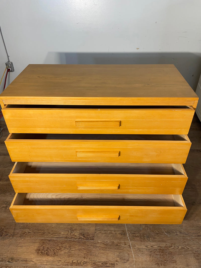 4 Drawer Wooden Dresser