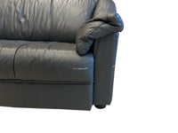 Creestons Grey Leather Sofa