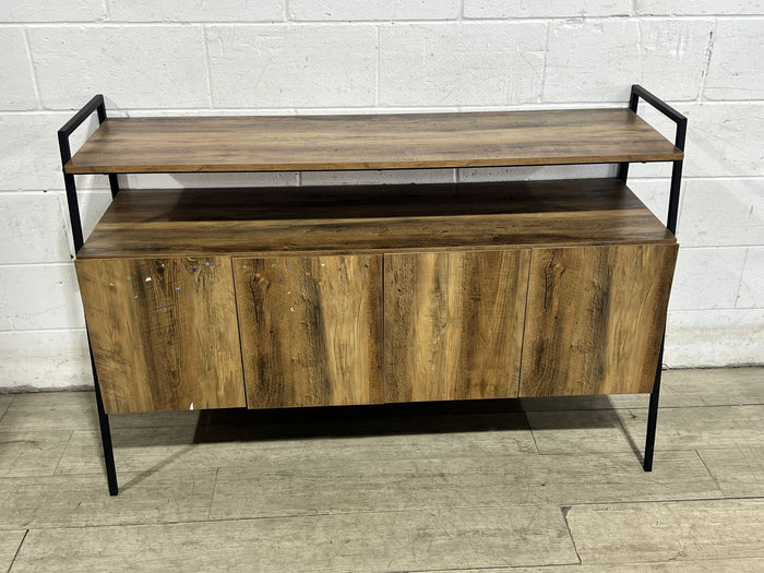 Industrial Chic Console Cabinet