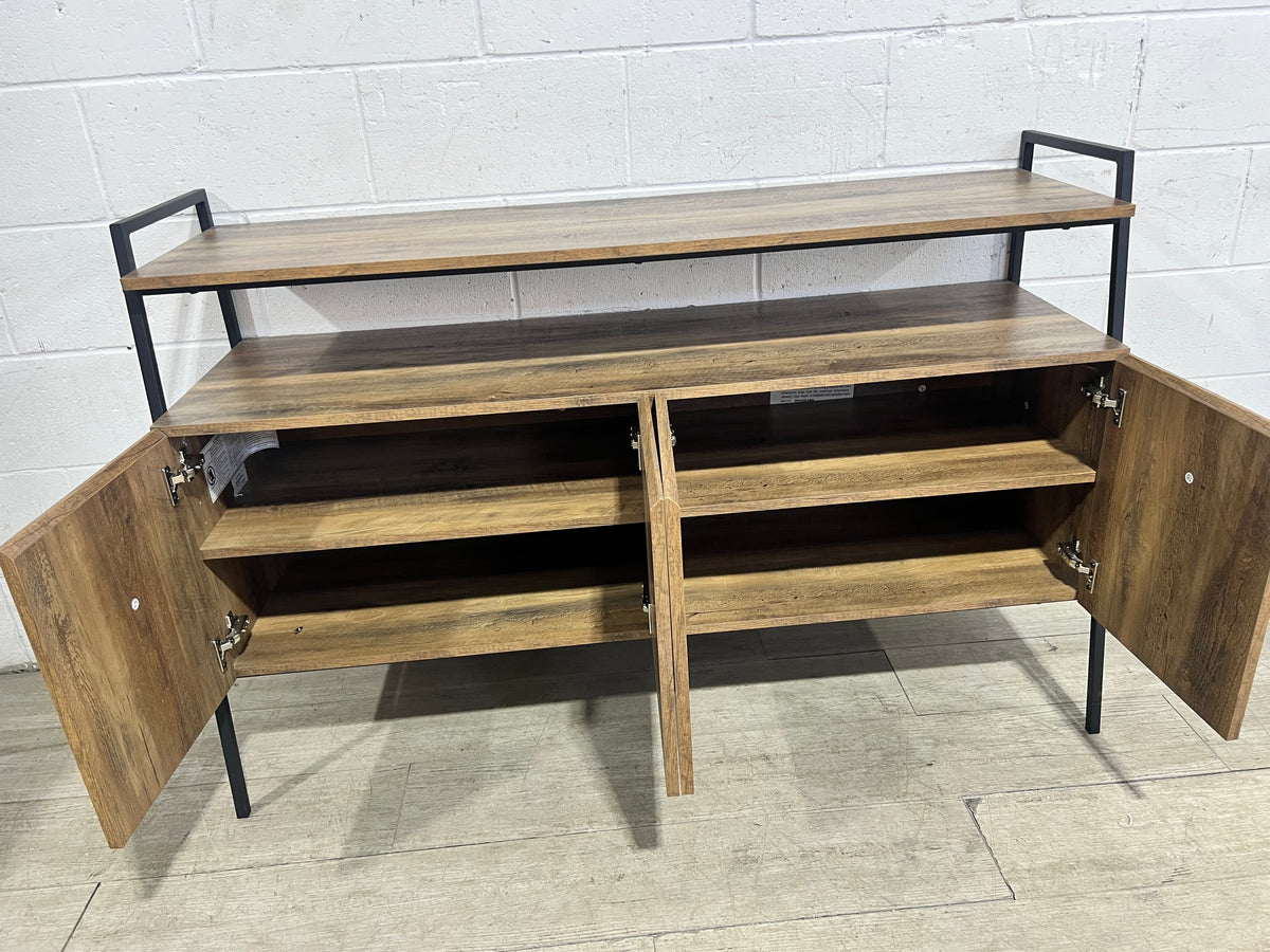 Industrial Chic Console Cabinet