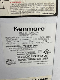 Kenmore 23.5" Chest Freezer