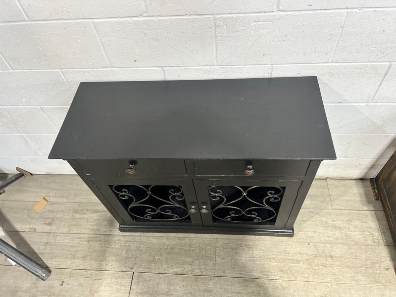 Iron Console - 2 Door - 2 Drawer