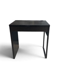 Modern Black Writing Desk with Drawer