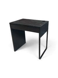 Modern Black Writing Desk with Drawer
