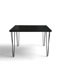 Black Hairpin Leg Desk