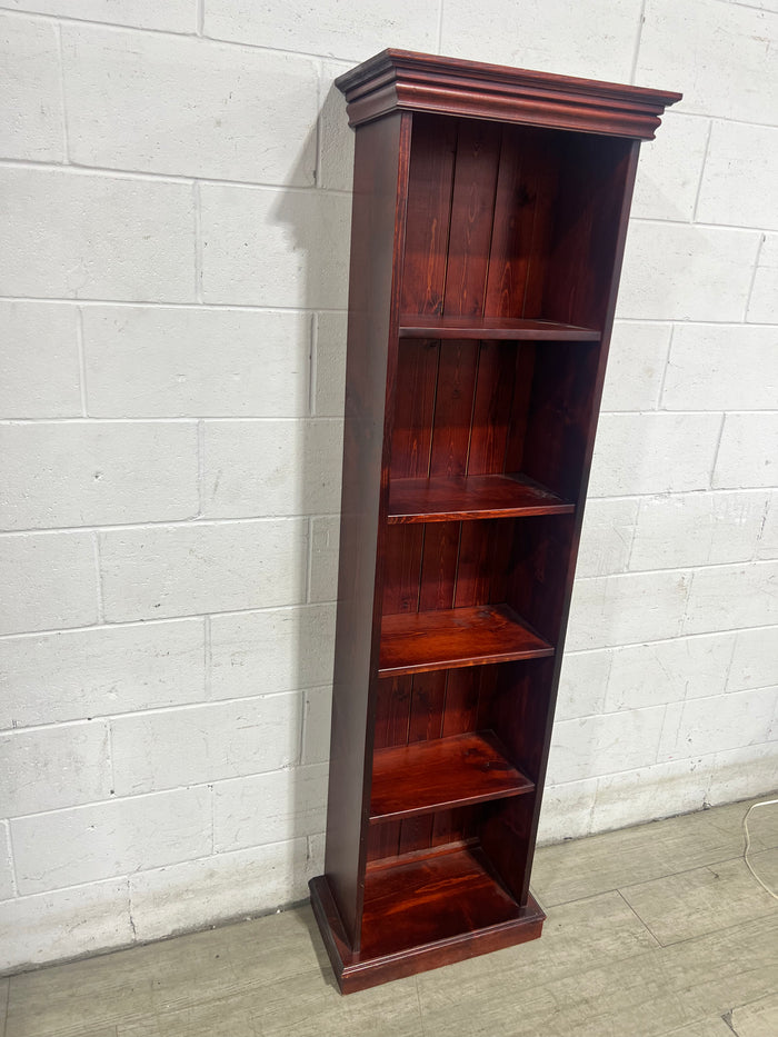 Classic Mahogany Tall Bookshelf