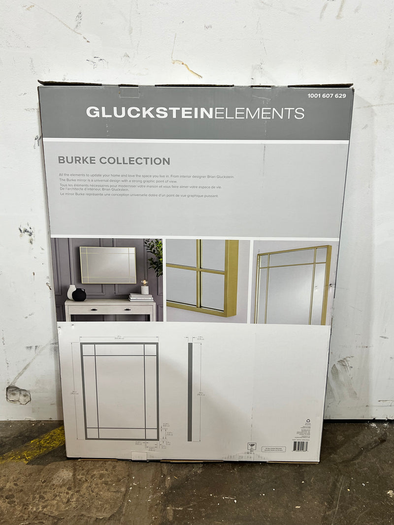 Gluckstein Burke 21-inch W x 30-inch H Window Panel Wall-Mounted Mirror