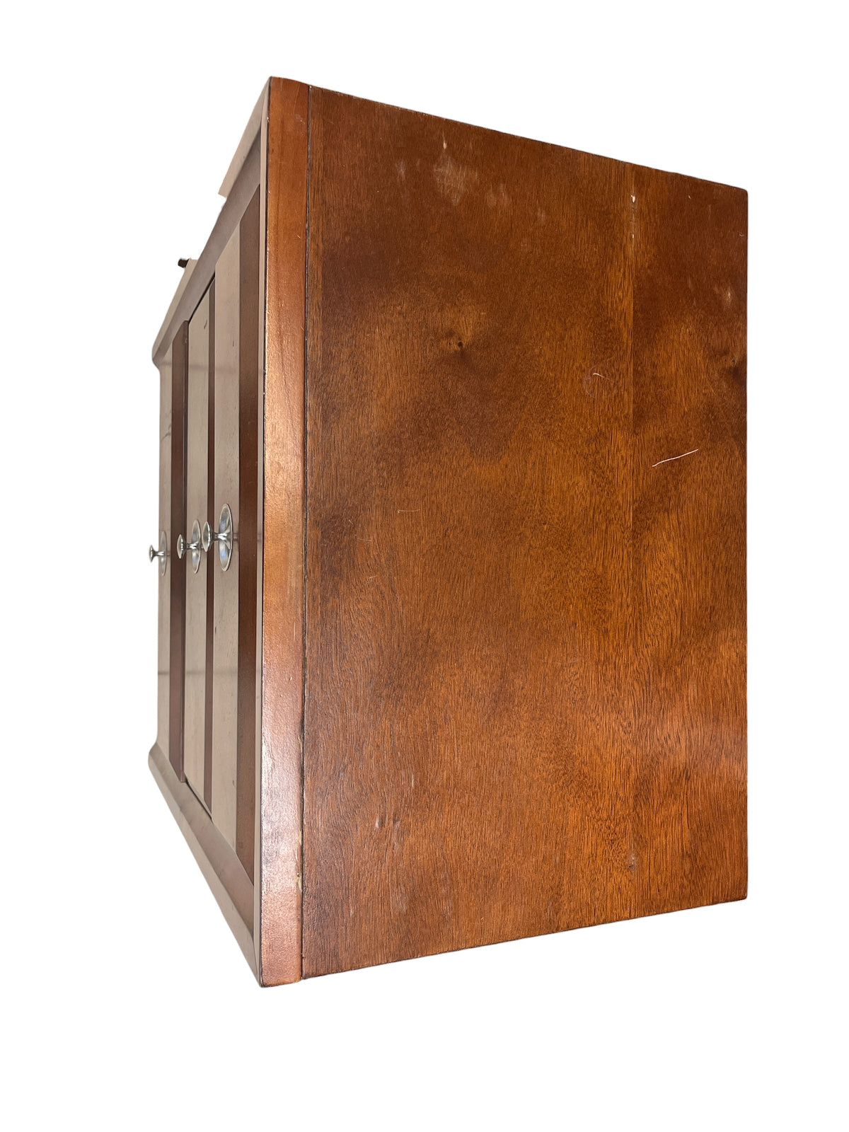 Matching Wood 3 Drawer Nightstand - Set of 2