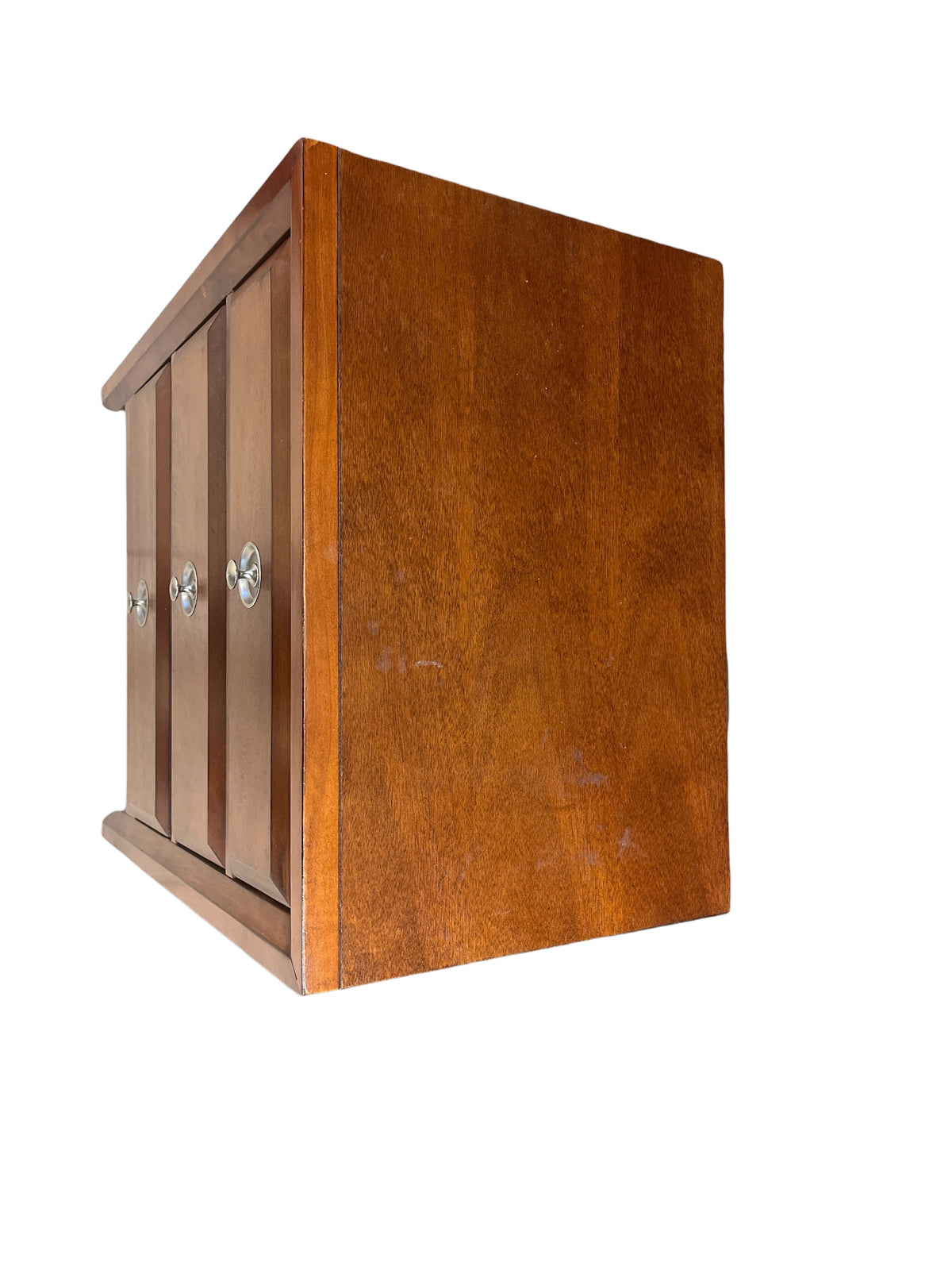 Matching Wood 3 Drawer Nightstand - Set of 2