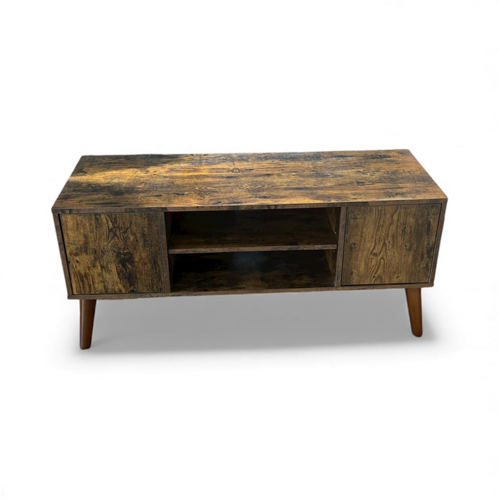 Mid Century Modern Wood TV Stand