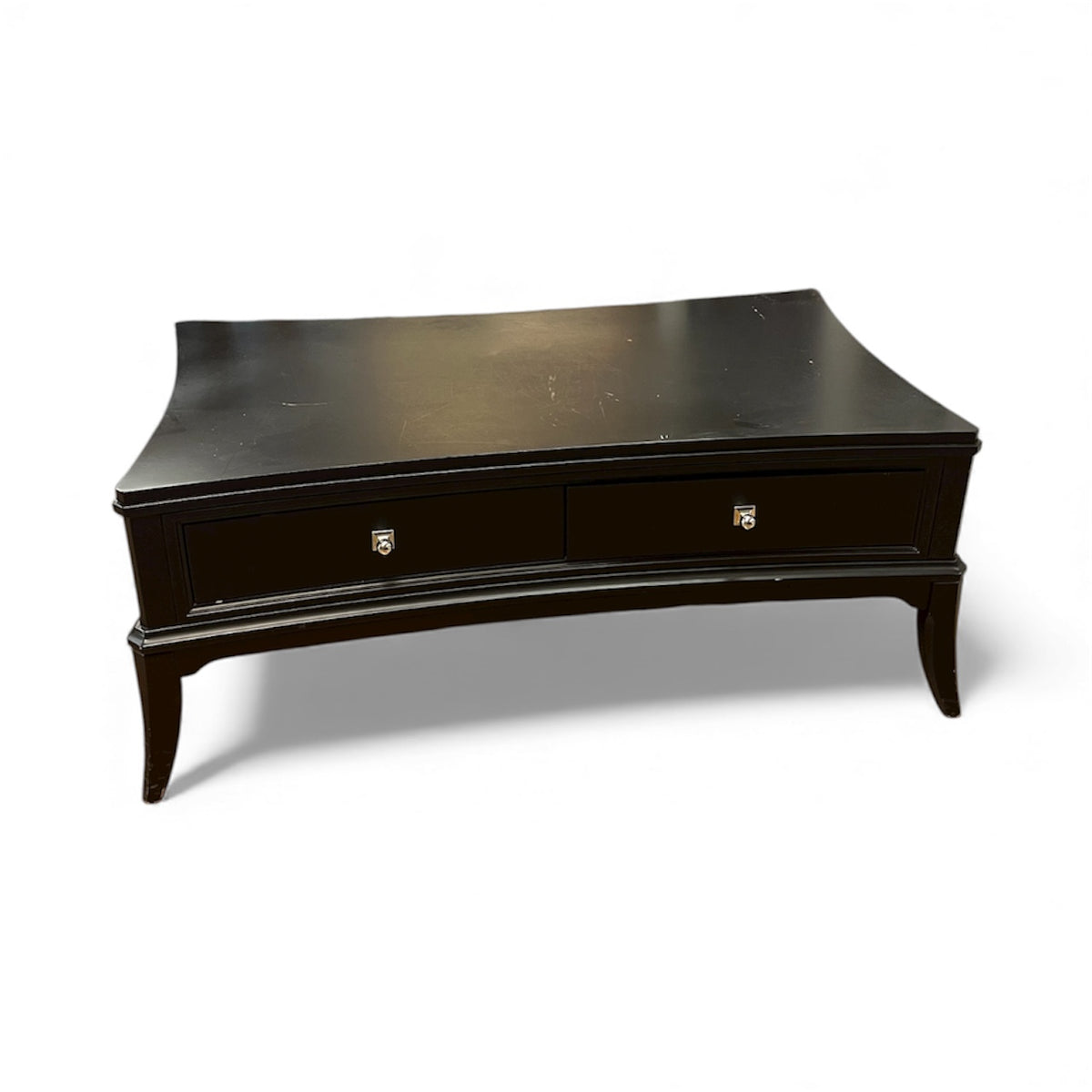 Black Coffee Table With Storage Drawer
