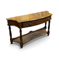 Sklar Peppler Wood Console Table With Drawer