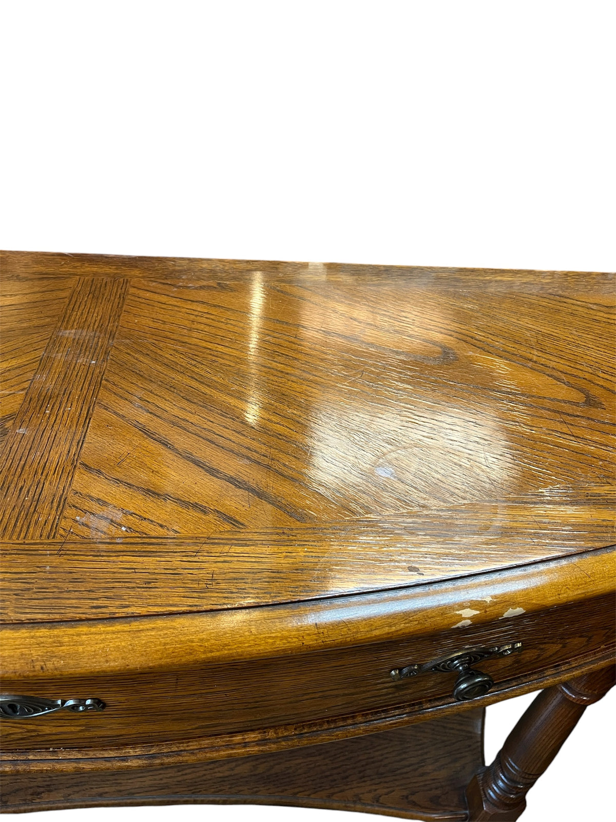 Sklar Peppler Wood Console Table With Drawer