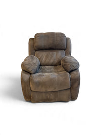 Brown Micro Suede Recliner Chair