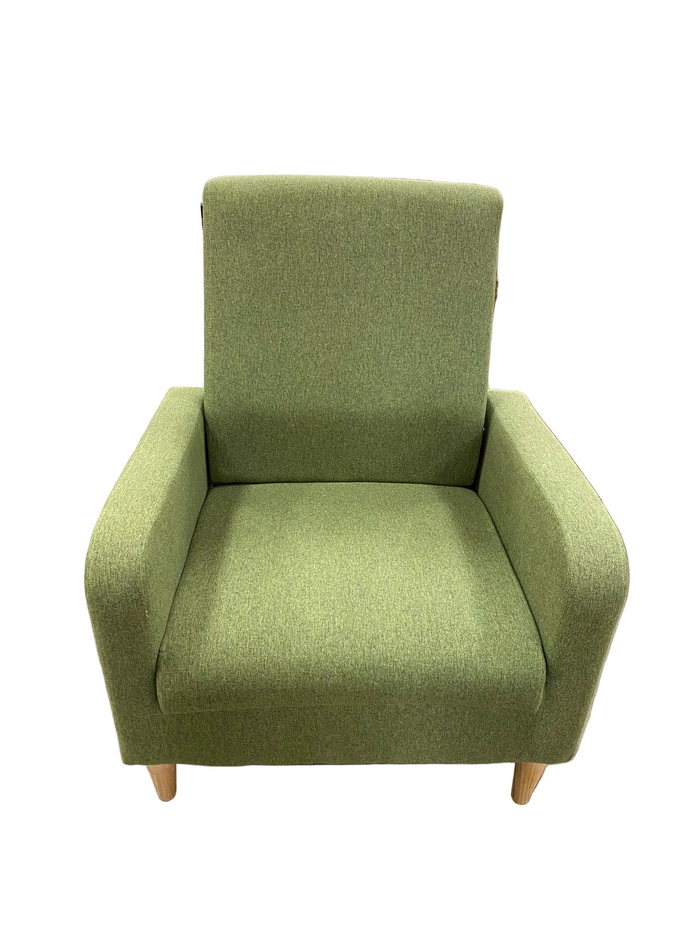 Sage Green Modern Accent Chair