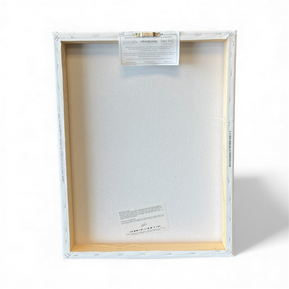 Colourful Animal Alphabet Canvas Wall Art