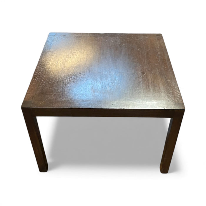 Dark Brown Square Coffee Table