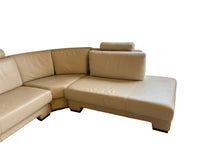 Cream Sectional Sofa with Chaise