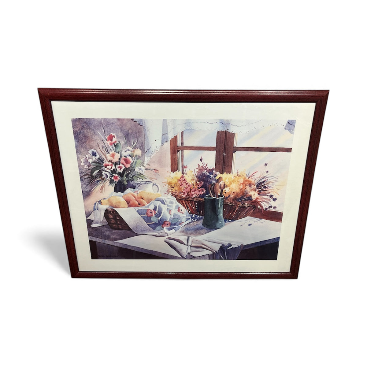 Framed Still Life - Florals & Windows