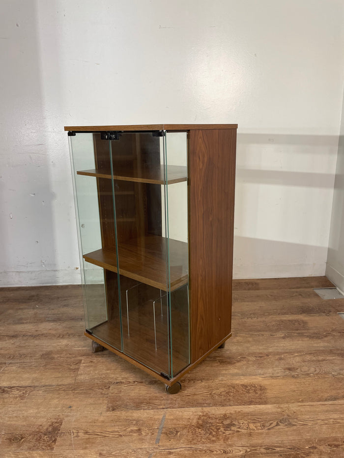 Glass Stereo Cabinet