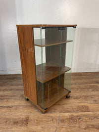 Glass Stereo Cabinet