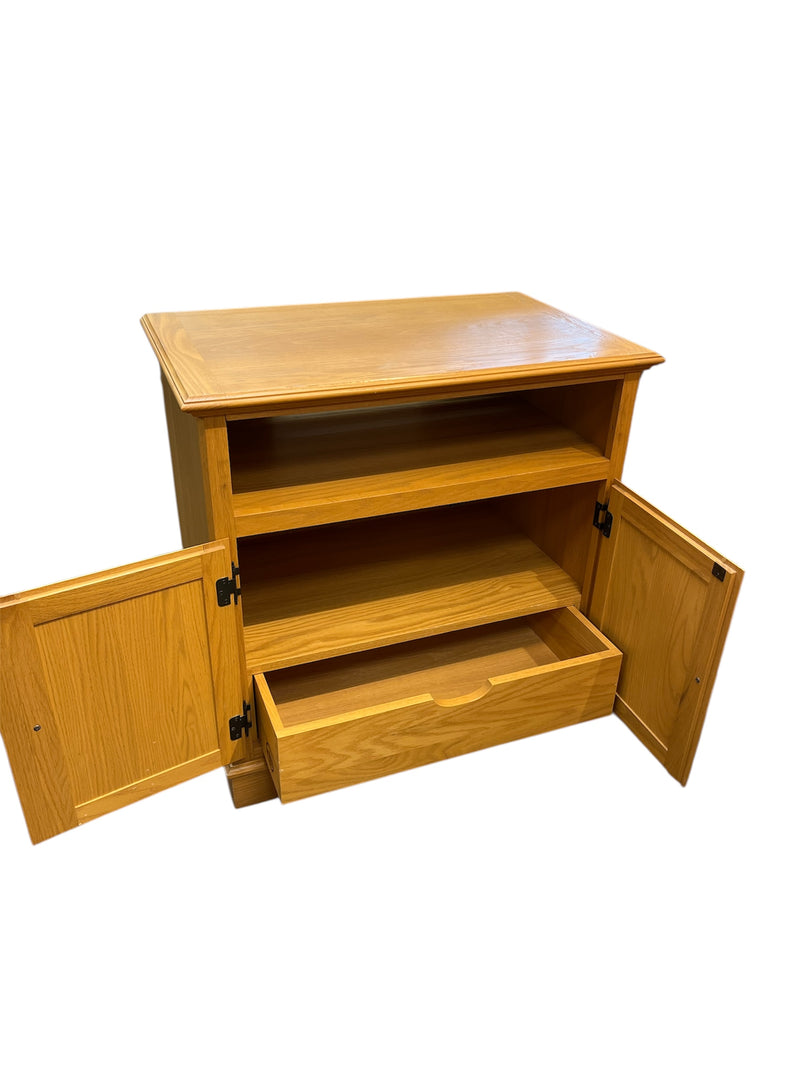 Solid Wood Storage Cabinet