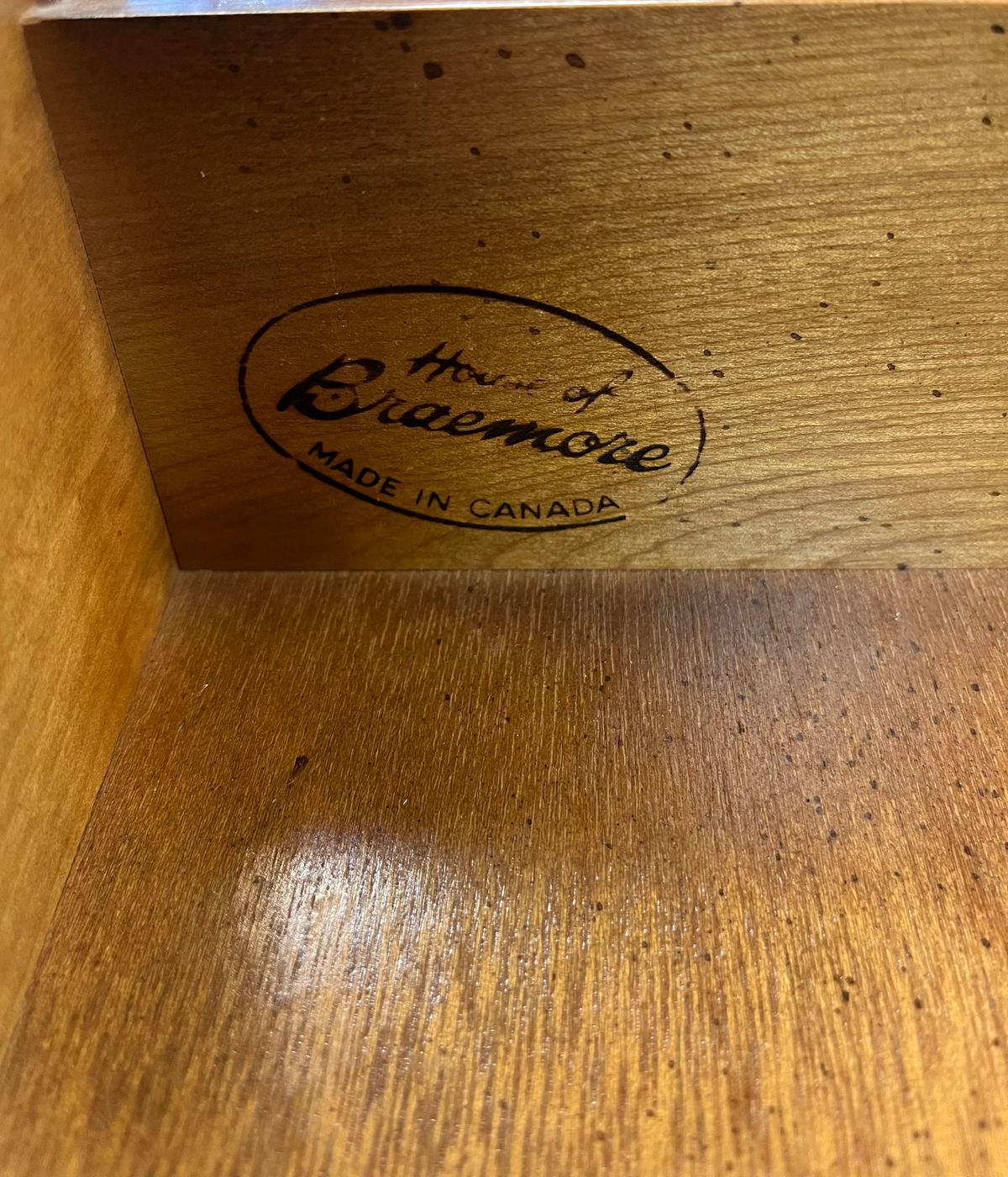 House of Braemore Dark Wood Serving Cabinet