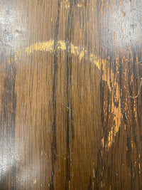 Geometric Scrollwork Oak Sideboard